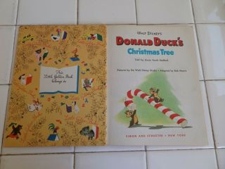 Donald Duck ' s Christmas Tree,  A Little Golden Book,  1954 (A ED;VINTAGE DISNEY) 3