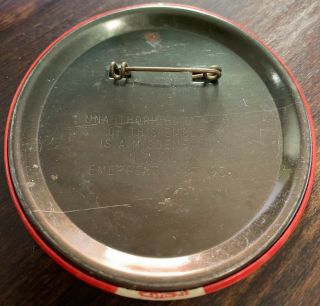 Vtg Erie County York 1951 CD Civil Defense Buffalo Pinback Button Pin 39952 3