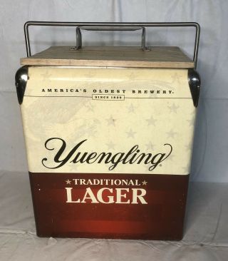 Vintage Retro Style Yuengling Lager Beer Cooler Bottle Opener Man Cave