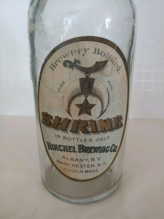 Pre - Prohibition " Shrine " From Hinckel Brewing Co.  3 Cities Albany N.  Y,  2 Others