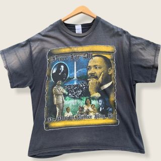 Vintage Y2k Dr Martin Luther King Jr T Shirt X Large Faded Mlk