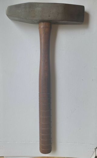 Vintage Cross Peen Hammer 8 Lb 4 Oz Blacksmith/anvil/forge Bladesmith Saw Filer