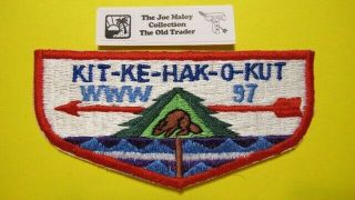 Oa Kit - Ke - Hak - O - Kut 97 S4b Flap Mid - America Council Ne
