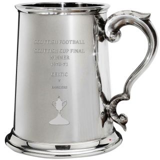 Celtic Fc 1970 1971 Scottish Cup Final Winner 1 Pint Pewter Tankard