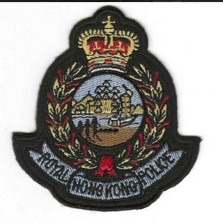 Police Patches - Royal Hong Kong Police Obsolete Old Police Item Rare