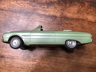 Vintage 1963 Ford Falcon Futura Convertible Dealer Promo Car Light Green W8