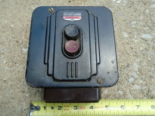 Vintage Large Cutler Hammer Motor Control Start/stop Switch