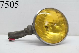 Do - Ray Yellow Glass Lens Fog Light Lamp Rat Rod Hot Amber Vintage Bright Ray