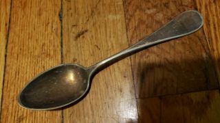 Antique,  Vintage Collectible Spoon 6 " Silver Plate -