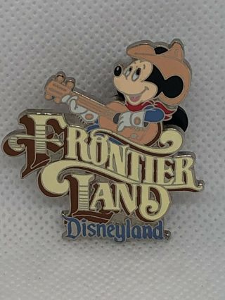 Disneyland Frontier Land Pin 5 Of 8 Cowboy Mickey Mouse