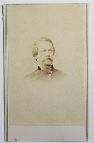 Civil War Cdv Photo Union General Winfield Hancock? Gardner Photo Vintage