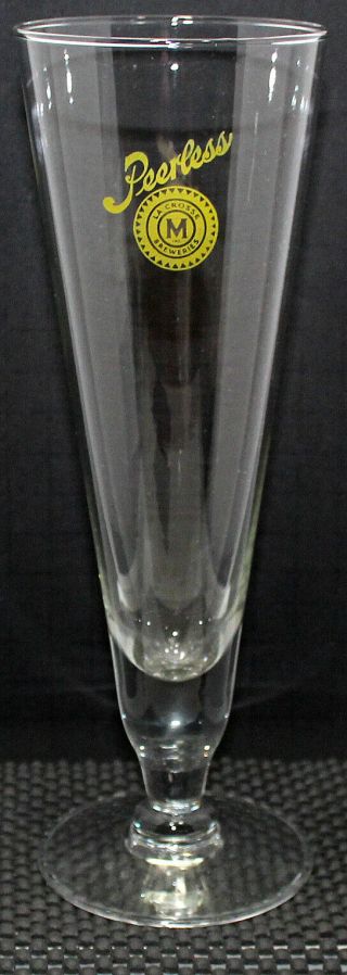 La Crosse Breweries,  Inc.  " Peerless Beer " A.  C.  L.  Pilsner Glass V.  1930 