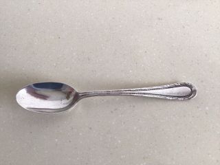 Antique Sterling Silver Coffee Spoon,  Birmingham 1925 Docker & Burn Ltd