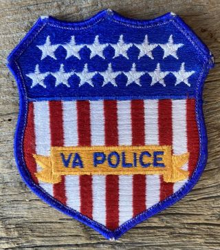 United States Department Of Veterans Affairs Police Patch Usa