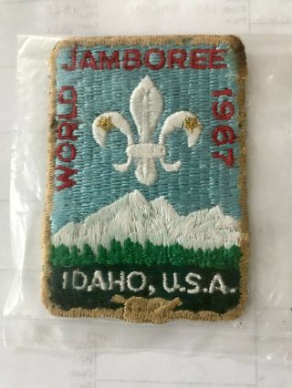 1967 World Jamboree Pocket Patch Idaho Boy Scouts Bsa