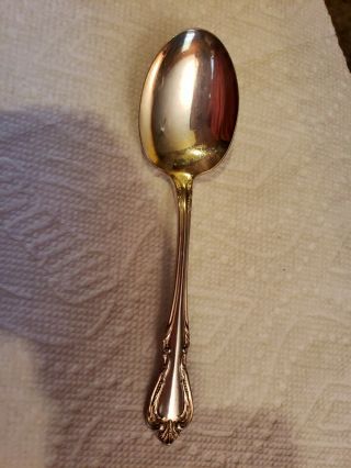 Oneida Wm A Rogers Silver Plate Chalice / Harmony 1958 Spoon 1 Pc