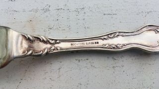 Antique Rockford SP Co.  Silver Plate Orient Pattern 1904 Butter Knife 3