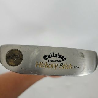 Vintage Callaway Little Poison Ii Hickory Stick Putter 35.  5”