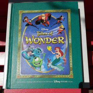 Disney Tales Of Wonder Story Book Pixar Bedtimes Stories