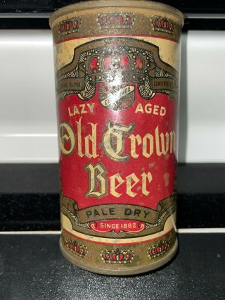 Old Crown Beer Centlivre Flattop Oi Opening Instructional