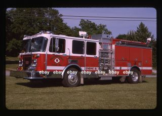 Shrewsbury Pa 1991 Spartan Eei Pumper Fire Apparatus Slide