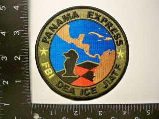 Federal Fbi Op Panama Express Patch Dea Ice Dod Jiatf Florida Police Drug Tf Gmn