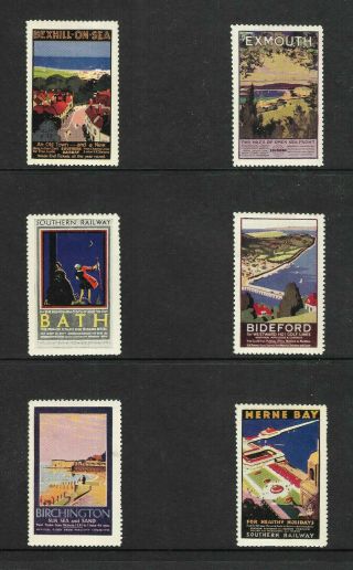 Southern Railway Poster Stamps - Children 