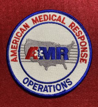 American Medical Response Amr Ambulance Ems Emt Paramedic Operations Patch