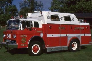 Paxtang Pa Squad 40 1974 Ford C Swab Heavy Rescue - Fire Apparatus Slide