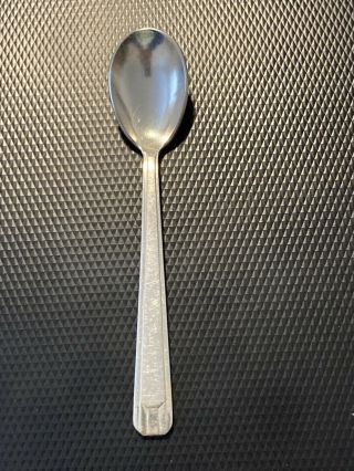 Small Sterling Silver Demitasse Spoon 4.  25 "