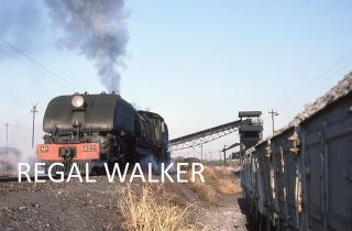 35mm Nzr Zimbabwe Railway Slide - 15th Class 423 Wankie Col Hwange 1983