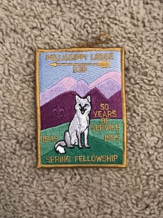 Pellissippi Lodge 230 1993 Spring Fellowship 59 Years Of Service Patch