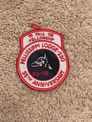 Pellissippi Lodge 230 1998 Fall Fellowship 55th Anniversary