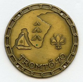 Sweden Scout Tromto 1970 Stick Badge Grade