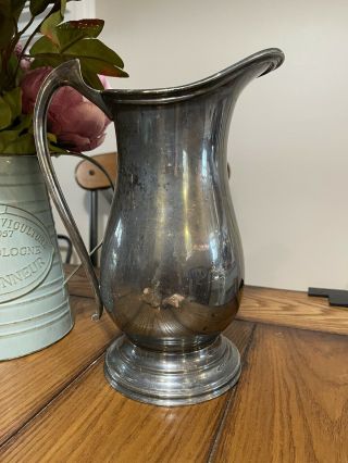The Sheffield Silver Co Made In U.  S.  A.  Water Pitcher