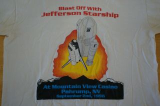 Vintage 90s Jefferson Starship Concert T - Shirt 1996 Pahrump Nv Single Stitch