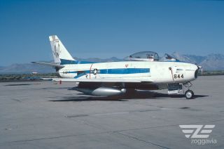 Slide 727709 F - 86 U.  S.  Navy,  1980