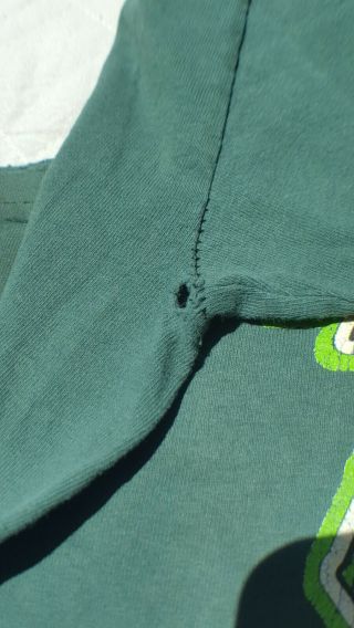 Vintage 2000 Pokemon T - Shirt Size XL Green W Pit Holes & Sleeve Hit 3