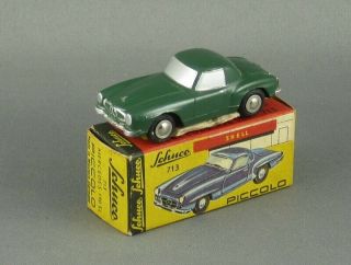 Vintage 1960s Schuco Piccolo 713 Mercedes 190 Sl Boxed Beauty
