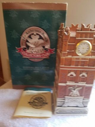 Ab Anheuser Busch Budweiser Collectors Club Members Only Cb2 Clock Tower