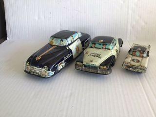3 Broderick Crawford Highway Patrol Cars