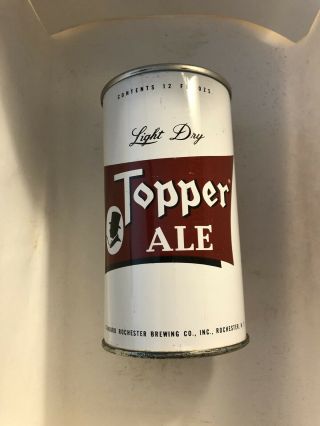 Topper Ale 12oz Pull Tab Beer Can Standard Brewing Rochester,  Ny Usbc 130 - 33