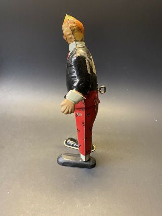 Vintage 1920s Ferdinand Strauss Boob McNutt Tin Wind Up Toy York USA 4