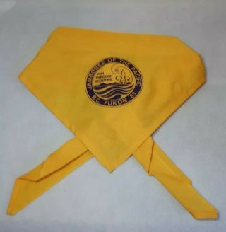 Scouts Canada Jamboree Of The Pacific 1983 British Columbia And Yukon Scarf