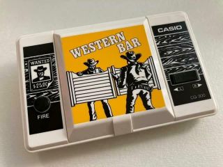 Casio Cg - 300 Western Bar Handheld See Listing