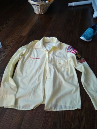 Vintage Boy Scout Uniform Long Sleeve Size 10 Women 