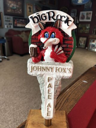 Extremely Rare & Big Rock Brewery Foxie Beer Tap Handle