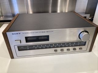 Vtg Sony St - 2950sd Fm Stereo Fm/am Tuner Working/cosmetic