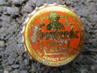 Frontenac Pale Ale Cork Back Crown Duquesne Brewing Co Pittsburgh Pa