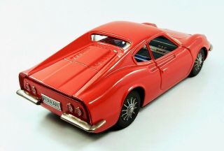 1960 ' s Ferrari Dino 206 GT 11” (27.  9 cm) Japanese Tin Car by Yanoman NR 4